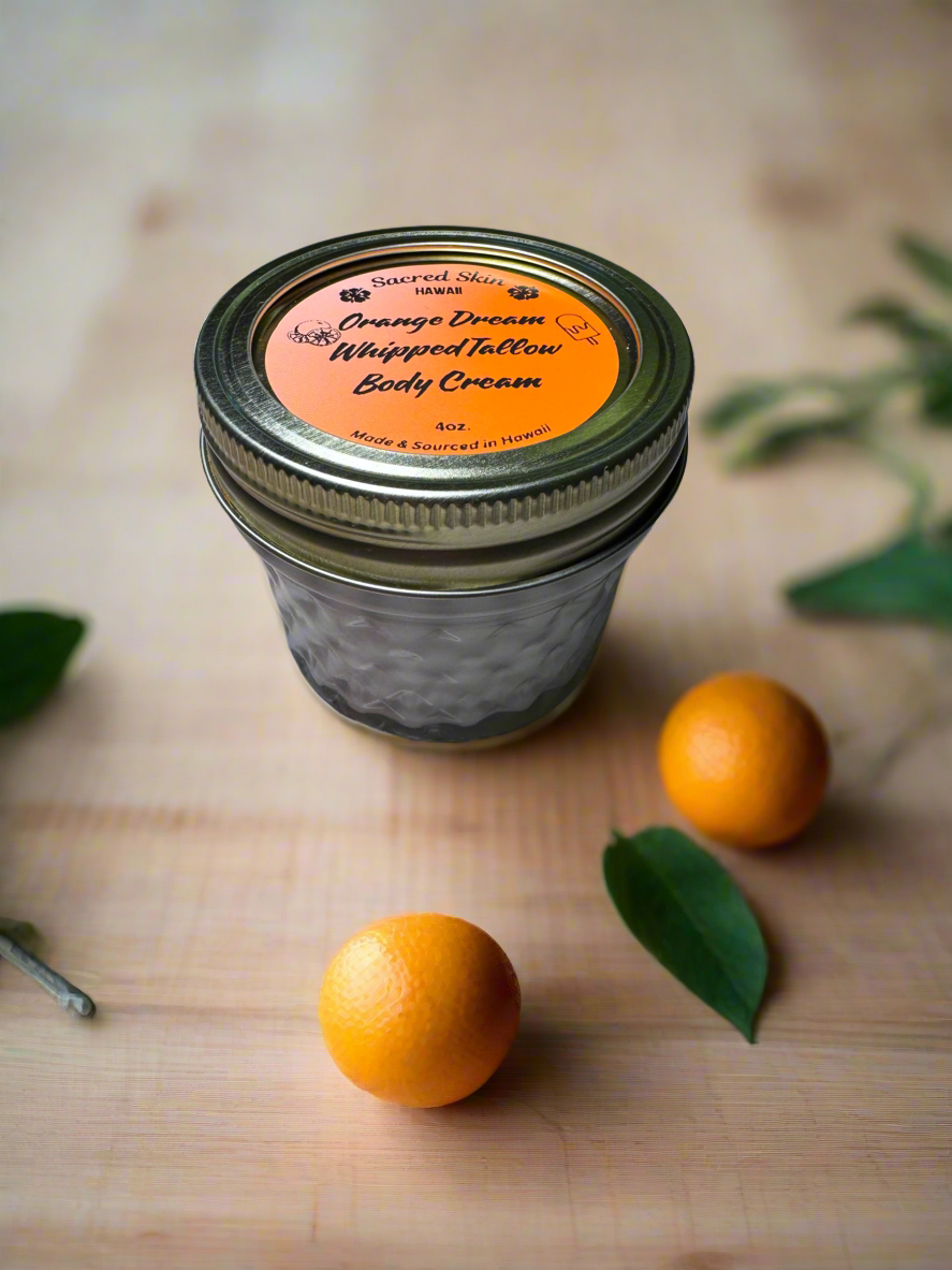 Orange Dream Tallow Body Cream