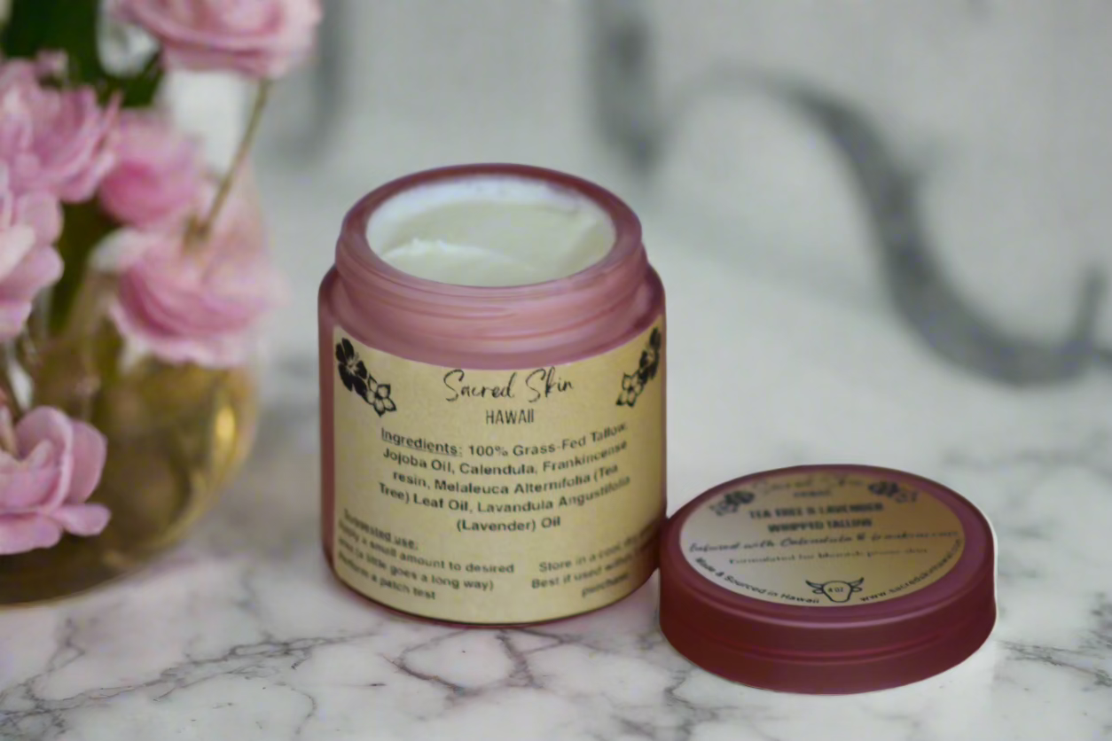 Tea Tree & Lavender Whipped Tallow Cream