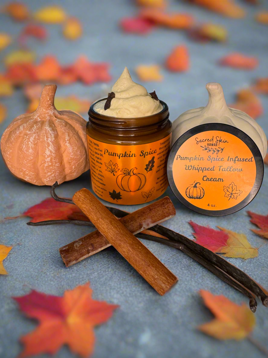 Pumpkin Spice Infused Whipped Tallow Cream