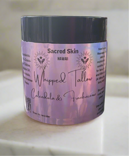 Frankincense & Calendula infused Whipped Tallow Cream