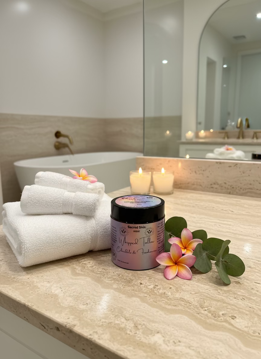 Frankincense & Calendula infused Whipped Tallow Cream