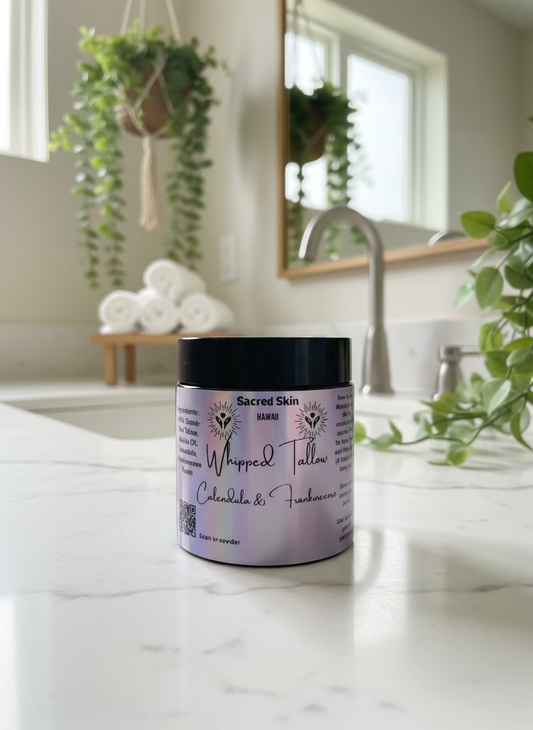 Frankincense & Calendula infused Whipped Tallow Cream